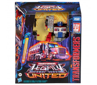 Figura Optimus Prime G2 Universe Laser Leader Class Legacy United Transformers 14cm