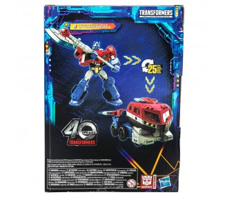 Figura Optimus Prime Animated Universe Voyager Class Legacy United Transformers 17,5cm