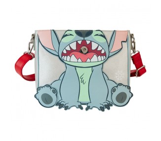 Bolso glitter Holiday Stitch Disney Loungefly