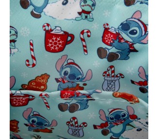 Bolso glitter Holiday Stitch Disney Loungefly