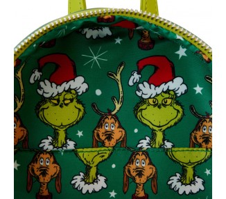 Mochila Santa How the Grinch Stole Christmas! Dr. Seuss Loungefly 26cm