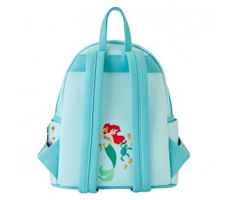 Mochila lenticular Ariel La Sirenita Disney Loungefly 26cm