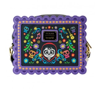 Bolso Miguel Calavera Floral Skull Coco Disney Loungefly