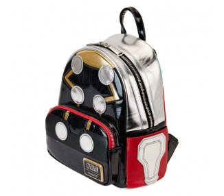 Mochila Metallic Thor Marvel Loungefly 26cm