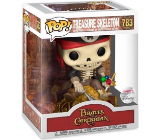 Figura POP Deluxe Piratas del Caribe Treasure Skeleton Exclusive