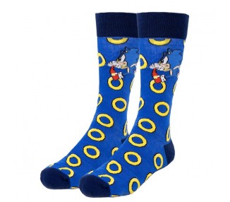 Set 3 calcetines Sonic the Hedgehog adulto