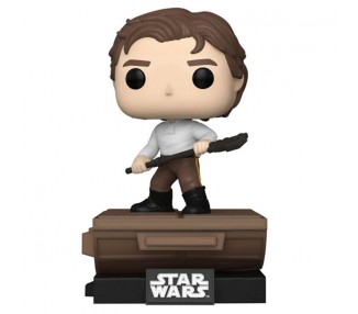Figura POP Deluxe Star Wars Jabba Skiff Han Solo Exclusive