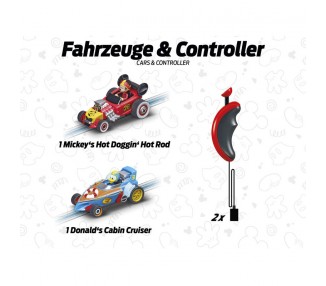 Circuito carreras Mickey & Donald Disney