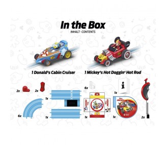 Circuito carreras Mickey & Donald Disney