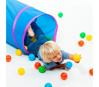 Tunel plegable + 25 pelotas