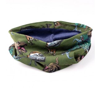 Conjunto gorro guantes braga cuello Jurassic Park