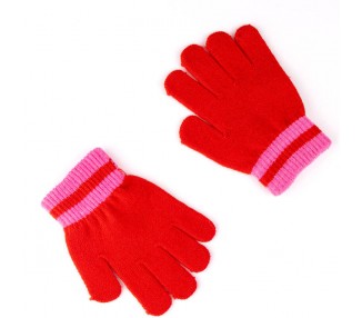 Conjunto gorro guantes braga cuello Minnie Disney