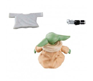 Figuras Luke Skywalker & Grogu El Libro de Boba Fett Star Wars 9,5cm