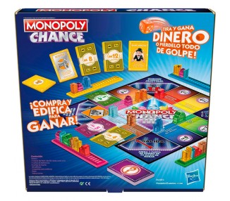 Juego mesa Monopoly Chance español