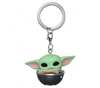Llavero Pocket POP Star Wars Mandalorian 9 Grogu