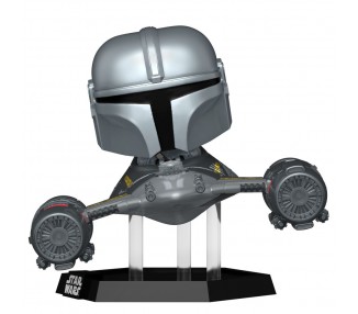 Figura POP Rider Deluxe Star Wars Mandalorian 9 the Mandalorian N-1 Starfighter