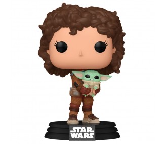 Figura POP Star Wars Mandalorian 9 Peli Motto with Grogu