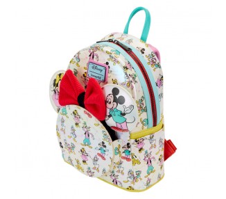 Mochila + Diadema Orejas Mickey & Friends Classic Disney 100 Loungefly 26cm