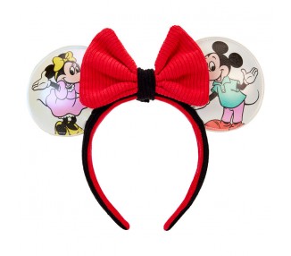 Mochila + Diadema Orejas Mickey & Friends Classic Disney 100 Loungefly 26cm