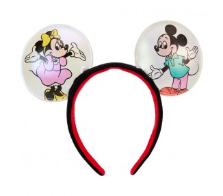 Mochila + Diadema Orejas Mickey & Friends Classic Disney 100 Loungefly 26cm