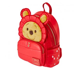 Mochila Rainy Day Puffer Jacket Winnie the Pooh Disney Loungefly 26cm