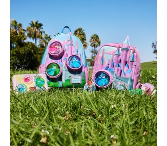 Mochila Hadas Madrinas Castillo La Bella Durmiente Disney Loungefly 26cm