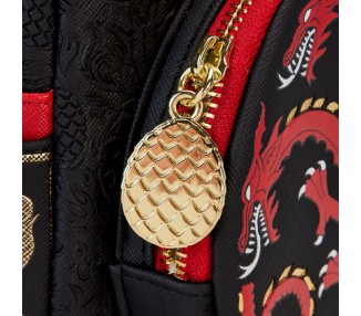 Mochila Targaryen La Casa del Dragon Juego de Tronos Loungefly 26cm