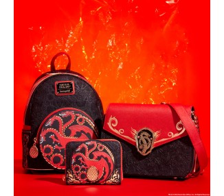 Mochila Targaryen La Casa del Dragon Juego de Tronos Loungefly 26cm