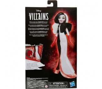 Muñeca Cruella de Vil Villanas Disney 28cm