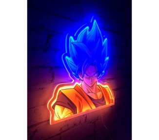 Lampara neon Goku Dragon Ball Z