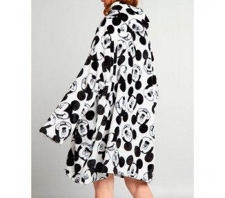 Bata sudadera oversize Mickey Disney coral adulto