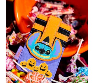 Tarjetero Halloween Stitch Disney Loungefly