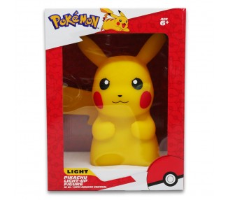 Lampara Led 3D Pikachu Pokemon 25cm