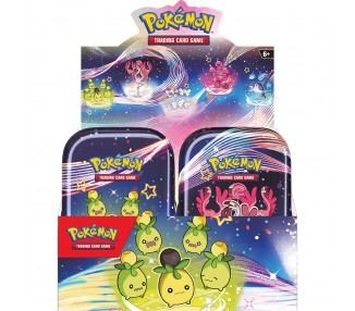 Mini lata juego cartas coleccionables Destinos de Paldea Escarlata & Purpura Pokemon surtido español