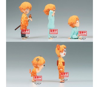 Figura Zenitsu Agatsuma World Collectable Demon Slayer Kimetsu No Yaiba 7cm surtido