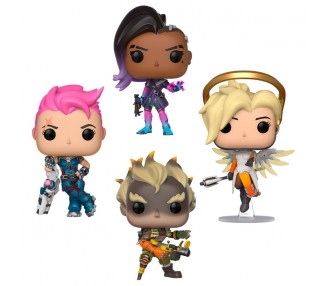 Blister 4 figuras POP Overwatch Exclusive