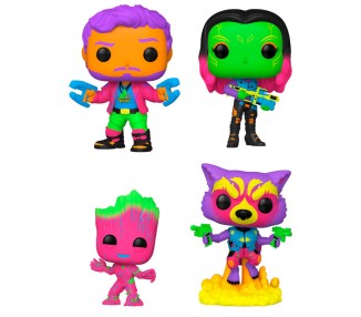 Blister 4 figuras POP Marvel Guardianes de la Galaxia 2 Exclusive
