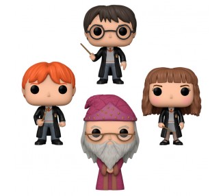 Blister 4 figuras POP Harry Potter Exclusive