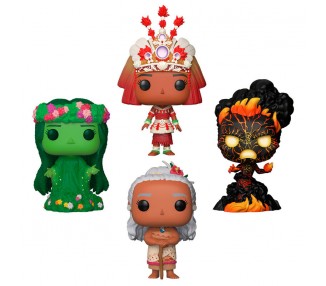 Blister 4 figuras POP Disney Vaiana Moana Exclusive