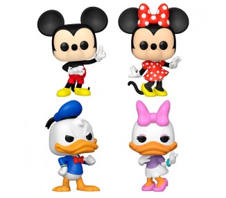 Blister 4 figuras POP Disney 100th Anniversary Disney Classic Exclusive