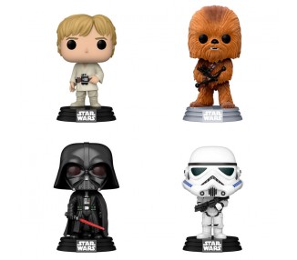 Blister 4 figuras POP Star Wars New Classics Exclusive
