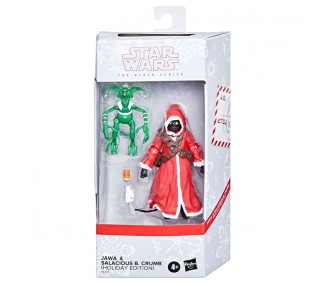Figuras Jawa & Salacious B. Crumb Holiday Edition Star Wars 15-10cm