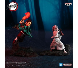 Figura Rui Combination Battle Demon Slayer Kimetsu no Yaiba 9cm