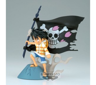 Figura Monkey D Luffy WCF Log Stories One Piece 8cm