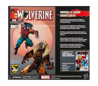 Blister figuras Wolverine Legends Series Marvel 15cm