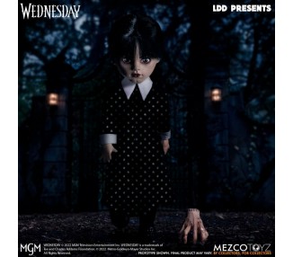 Muñeca Miercoles Addams The Living Dead Dolls 25cm
