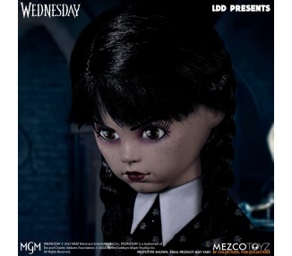 Muñeca Miercoles Addams The Living Dead Dolls 25cm