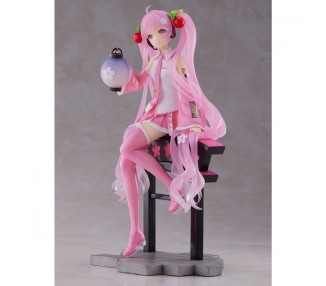 Figura Sakura Miku AMP+ Prize Sakura Lantern Ver. Hatsune Miku 18cm