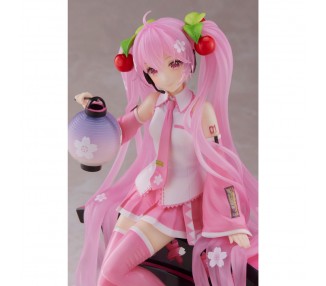 Figura Sakura Miku AMP+ Prize Sakura Lantern Ver. Hatsune Miku 18cm