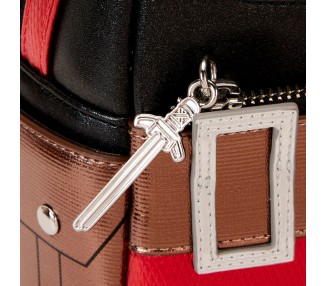 Mochila Deadpool metalllic Marvel Loungefly 26cm